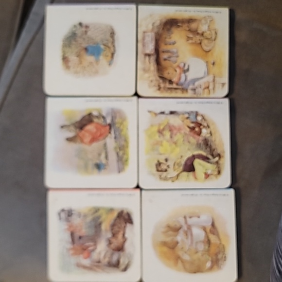 VTG| Peter Rabbit Mini Board Book Set of 6 - Picture 3 of 3